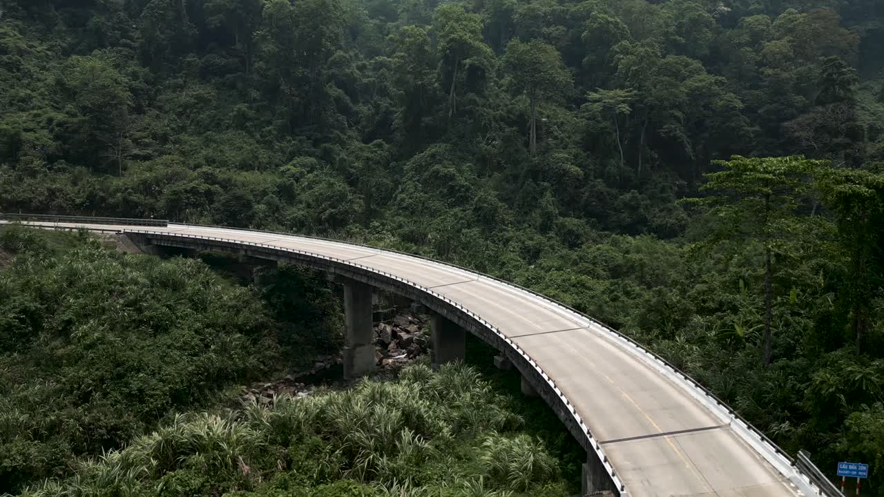 Scenic Mountain Road Bridge