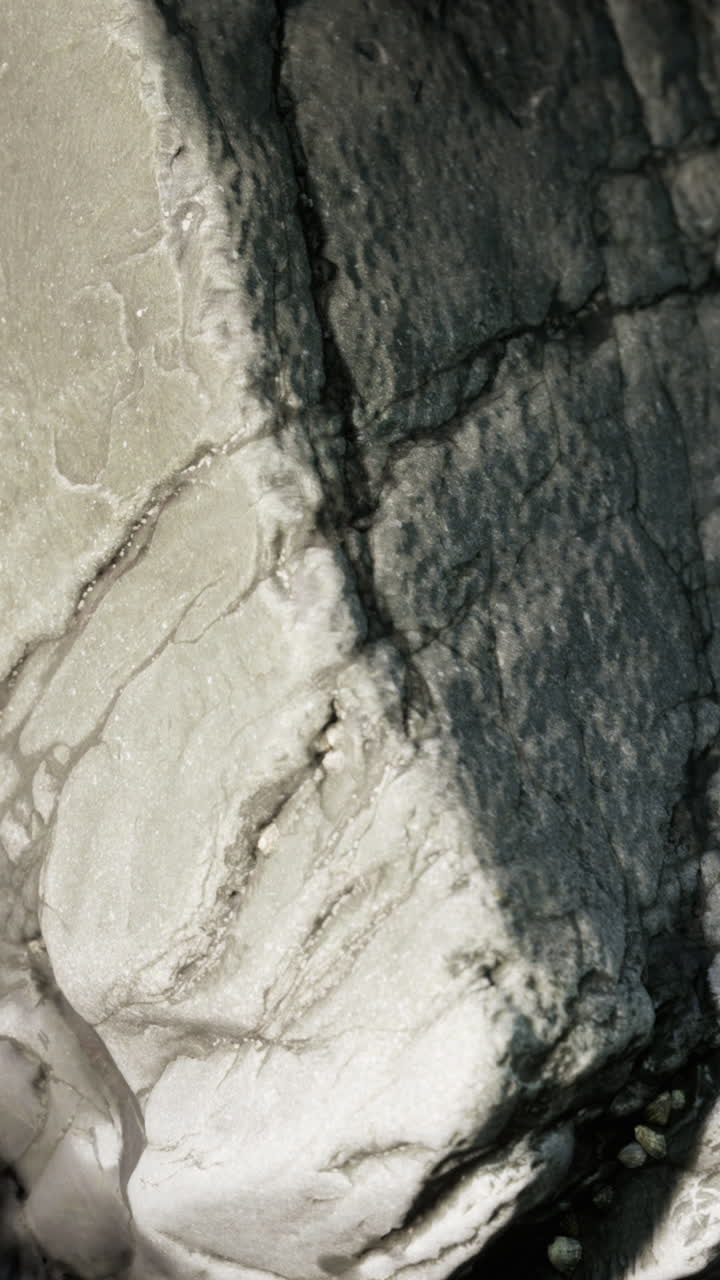 vista de cerca de una roca