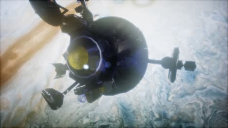 la nave espacial galileo en órbita alrededor de júpiter