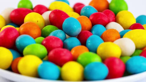 stop motion of a assorted jelly beans. colorful sweet candy background