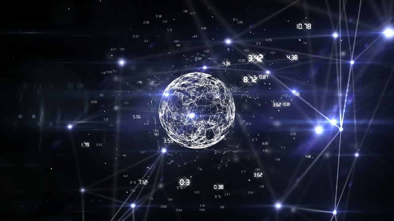 디지털 세계를 둘러싼 데이터 연결