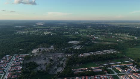 Elevated-Beauty:-Aerial-Snapshot-of-Rural-Neighborhood