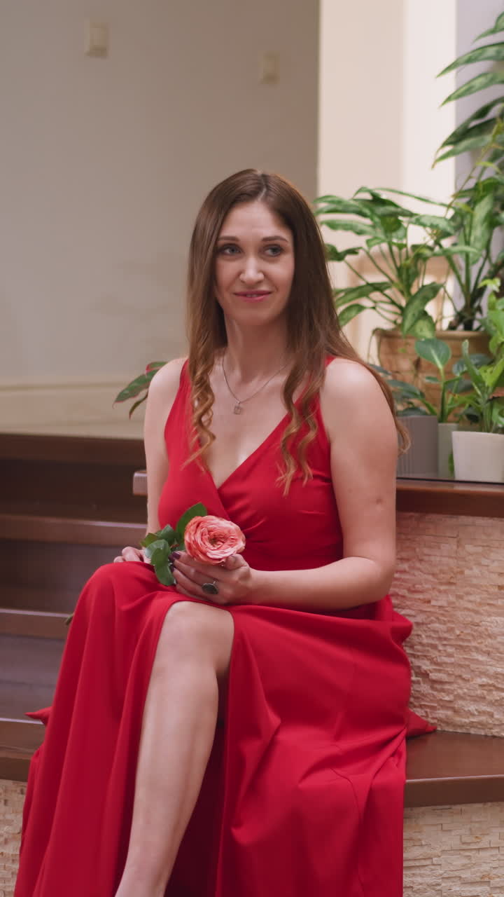 여성은 화가에게 매혹적인 포즈를 취합니다. 은 드레스를 입은 모델은 미술 스튜디오에서 예술가 그림에 매혹적인 뮤즈로 봉사합니다. 영감의 원천