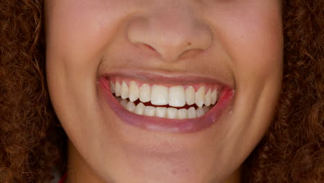 Smile,-happiness-and-closeup-of-face-of-woman