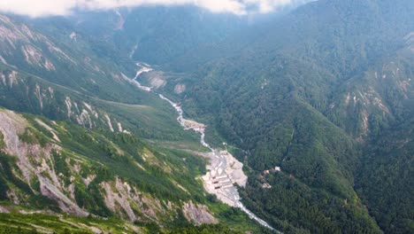 The-aerial-view-of-Hakuba