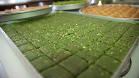 una deliciosa y dulce baklava turca
