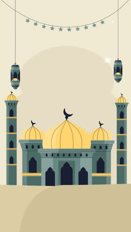 motion graphic of instagram posts collection for islamic ramadan celebration