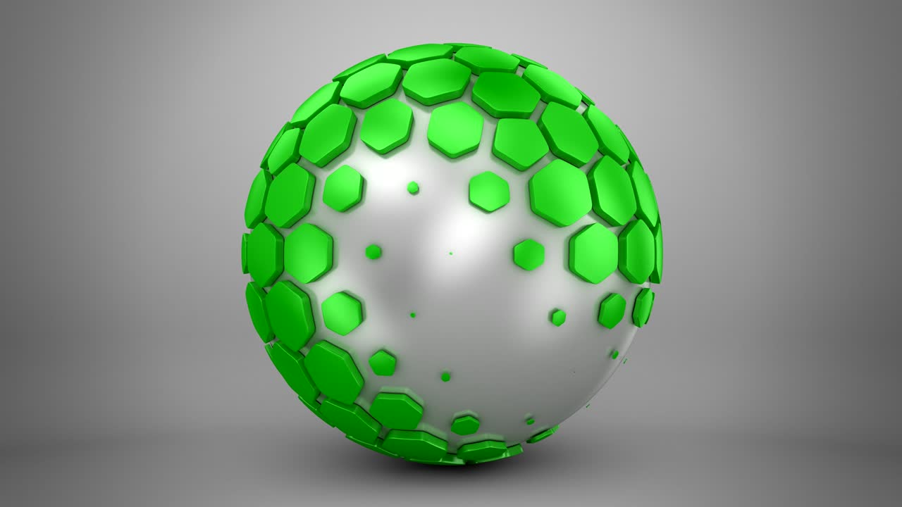 애니메이션 된 기하학적 모양