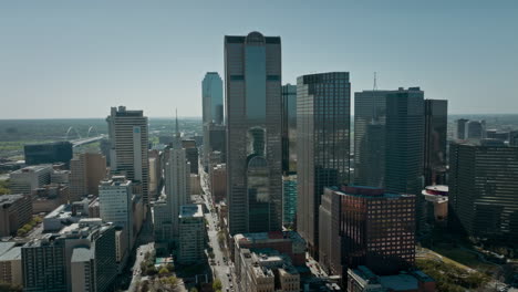 aerial view of dallas, texas