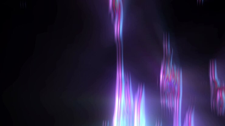 Loop di sfondo con linee luminose futuristiche