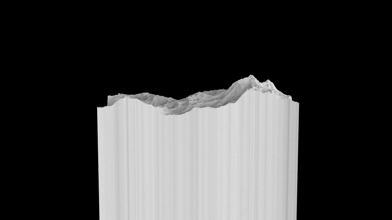 추상적인 바다 파동 애니메이션