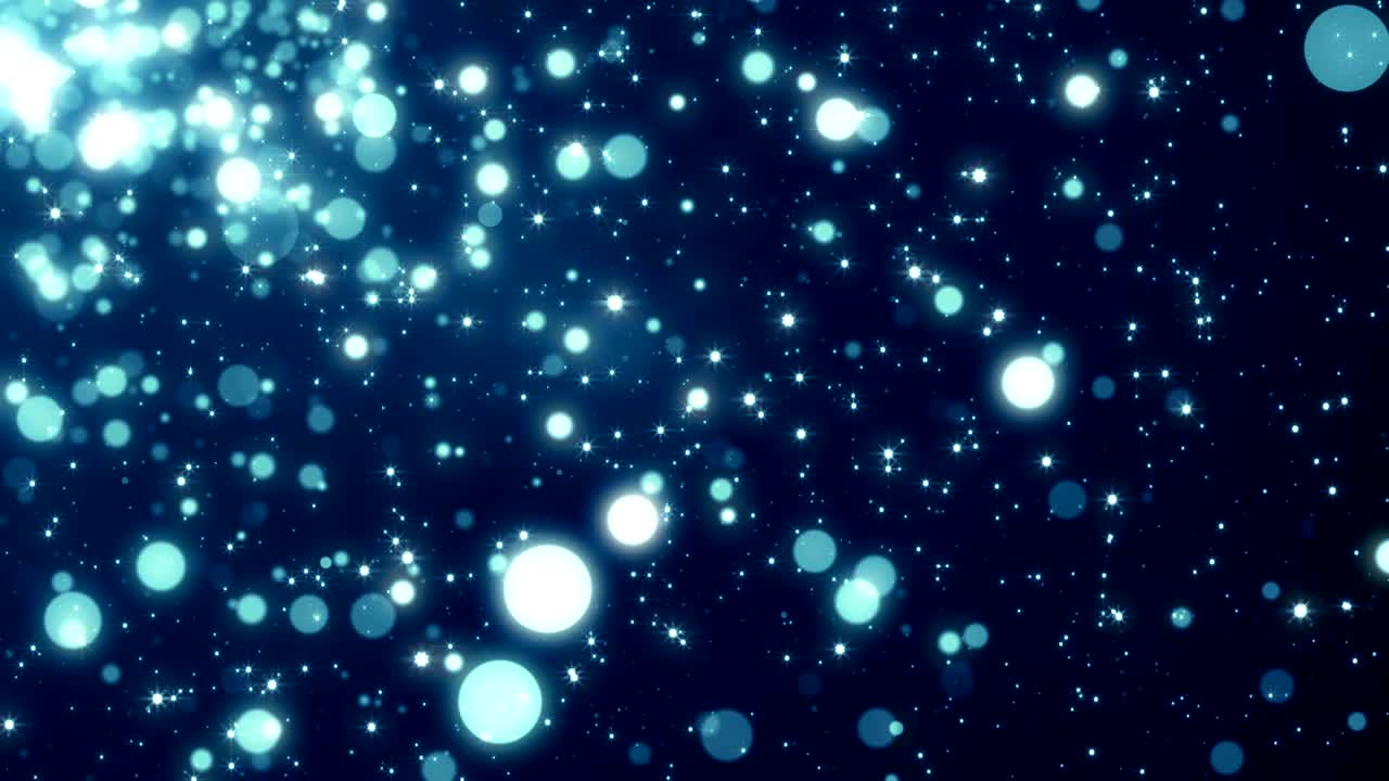 입자 먼지 추상적인 빛 보케 모션 제목 영화적 배경 루프