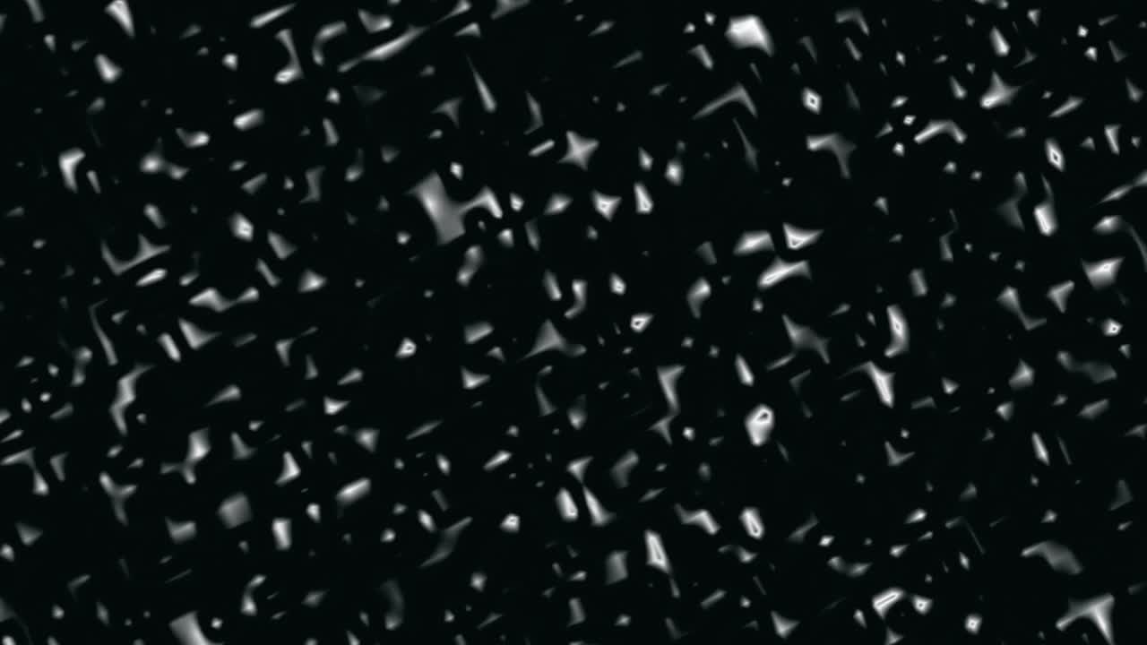 movimiento turbulento de una gran cantidad de blancos azules brillantes luces parpadeantes hilos