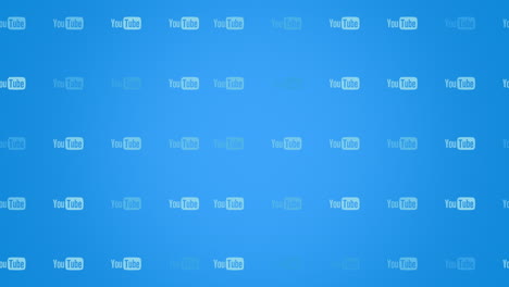 social youtube icons pattern on network background