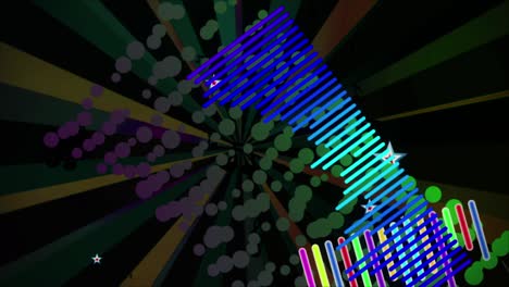 music spectrum vintage vj loop