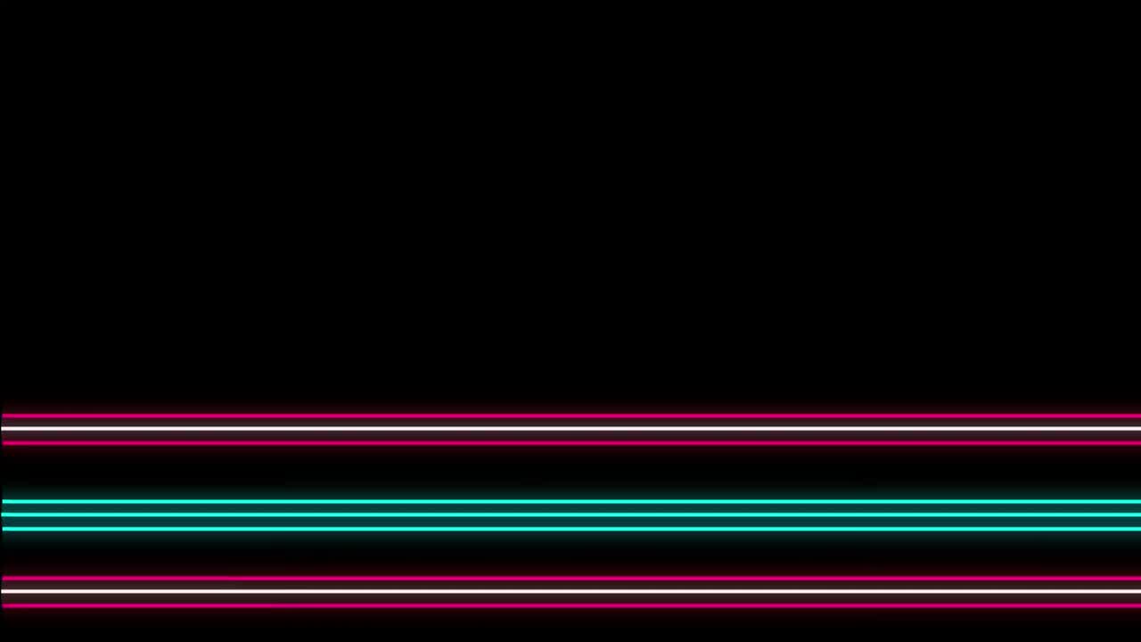 Geometric shapes on black background