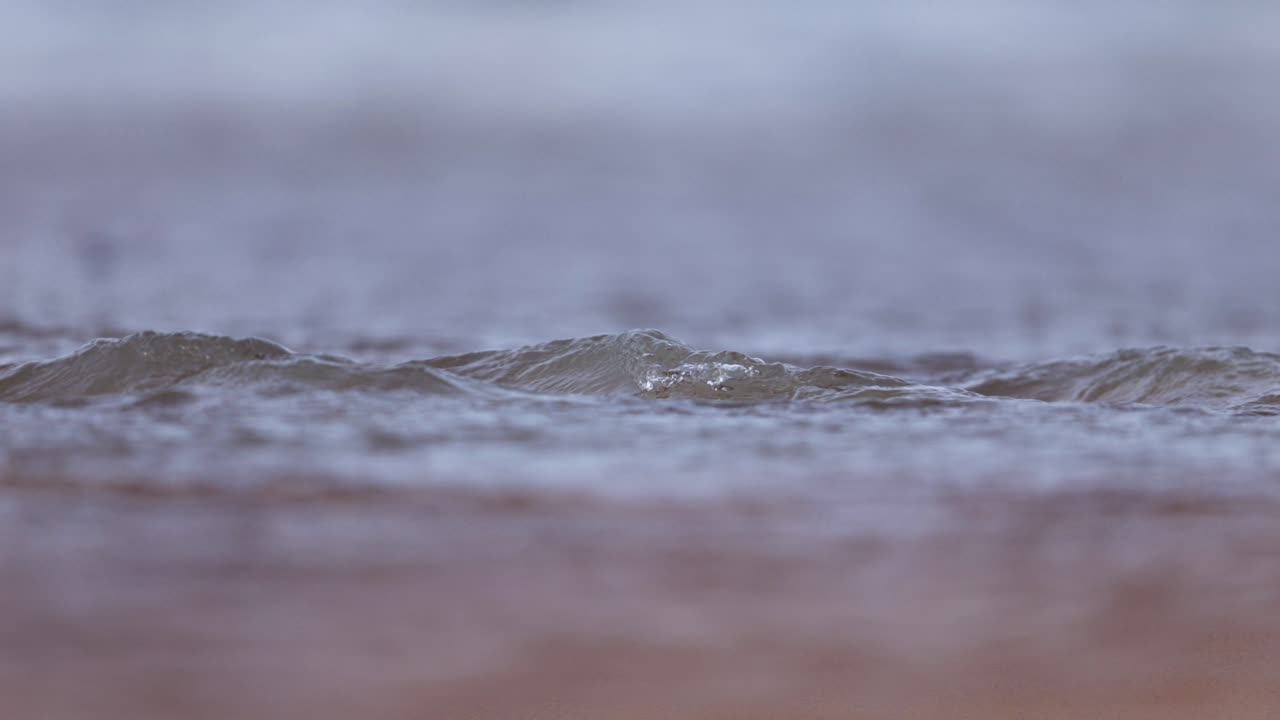 부드러운 바다 파도