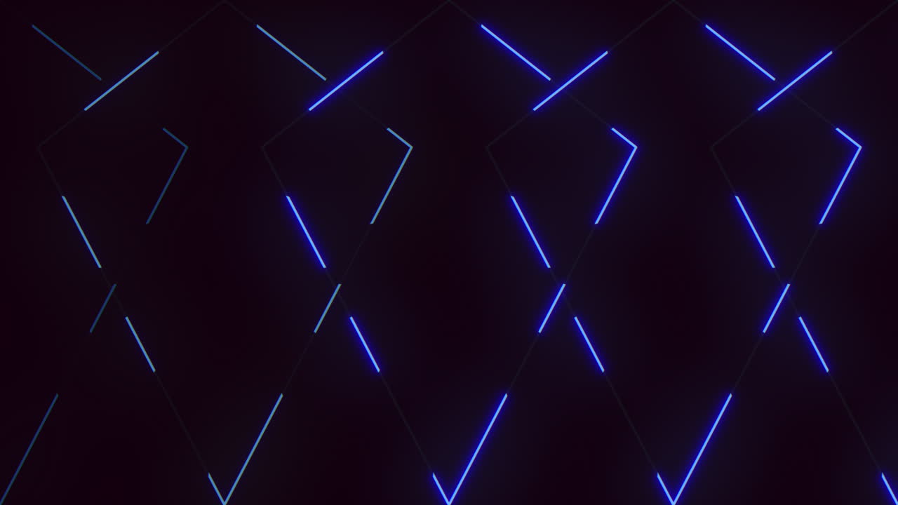 luces de neón azules en forma de cruz sobre un fondo negro