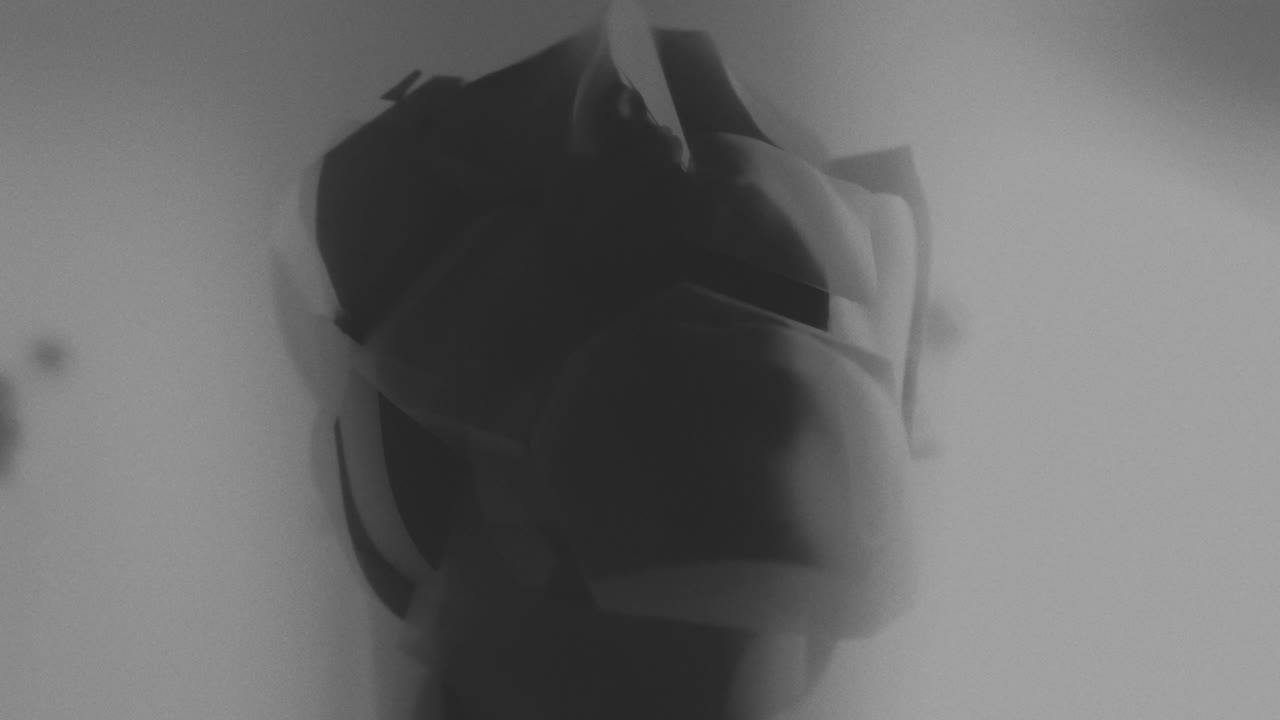 Broken mannequin head shells in xray