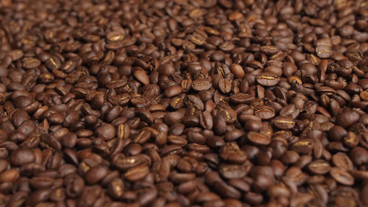Coffee Beans, Video In 4K, 50Fps