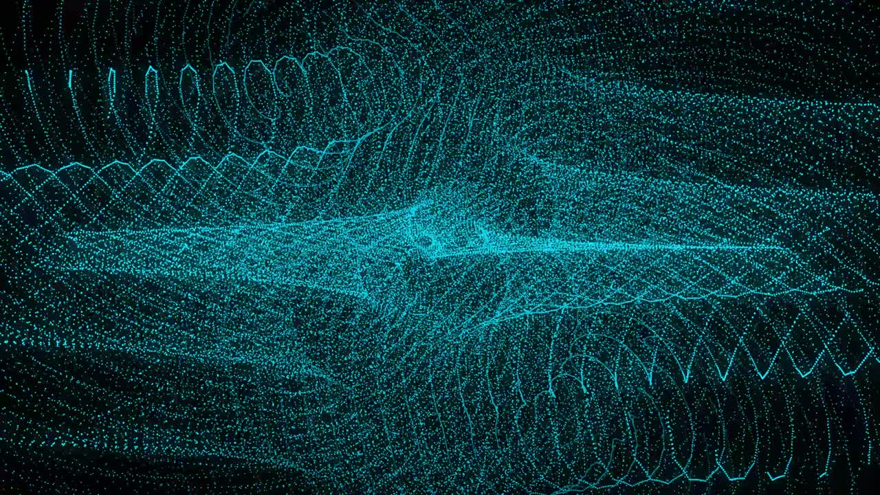 Light blue color Dot Shape Pattern animation motion graphics