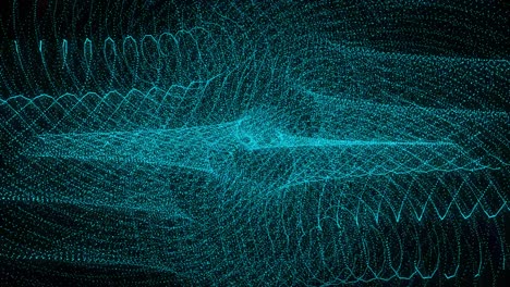 light blue color dot shape pattern animation motion graphics