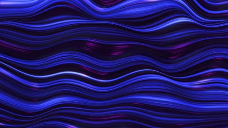 abstract violetblue neon wave line filed