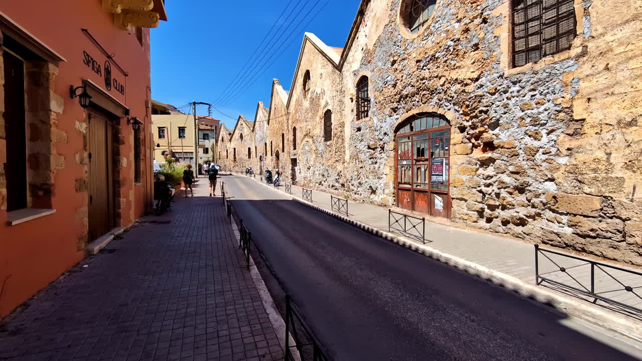 Walking through the charming streets of a historic city