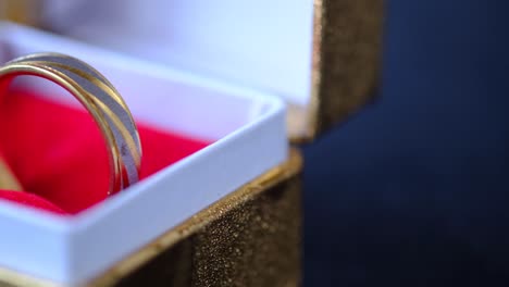 ring in a gift box