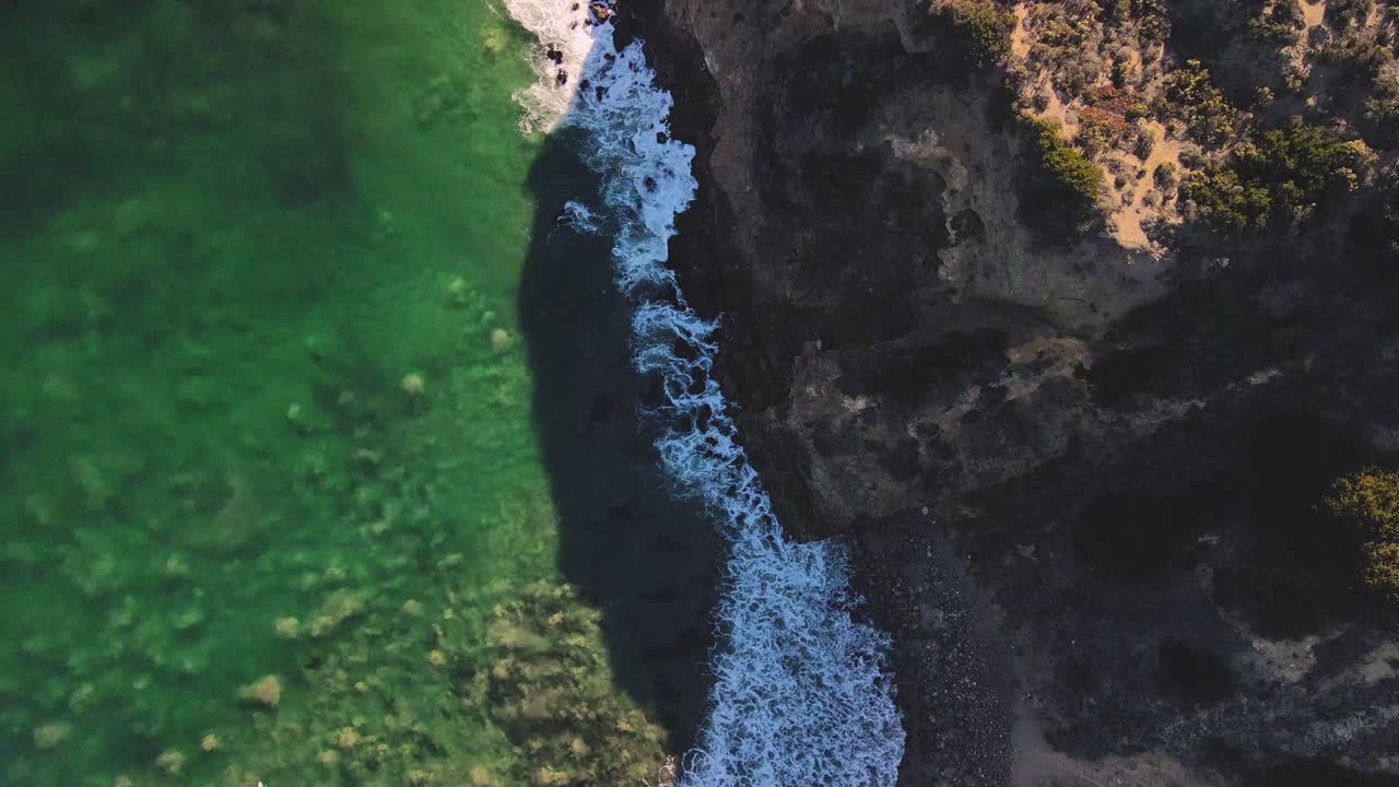 imágenes de drones del parque point dume