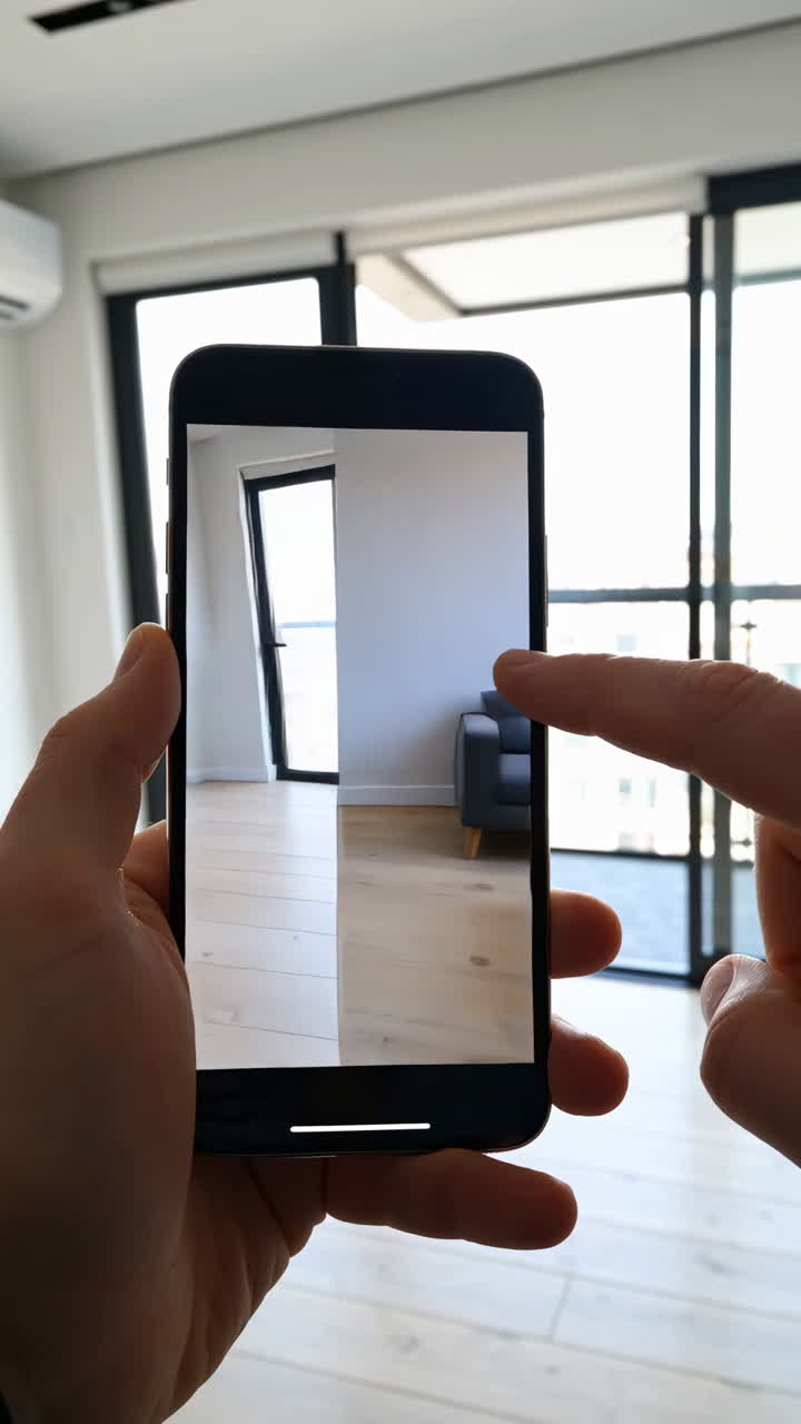 Interior design on a phone