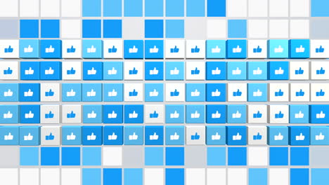 movimiento como iconos en el fondo de red simple 2