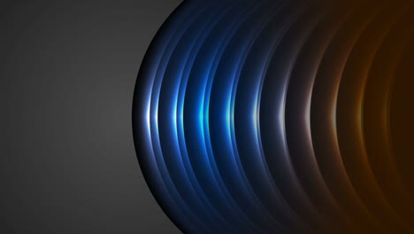 fondo de movimiento abstracto negro con líneas de láser de neón