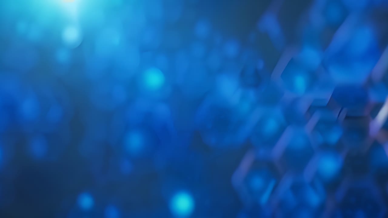 Abstract Futuristic Hexagonal Background