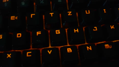 deslice sobre el teclado led