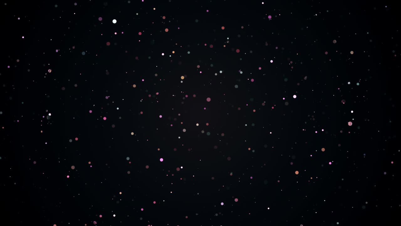 glowing bokeh 4K abstract background