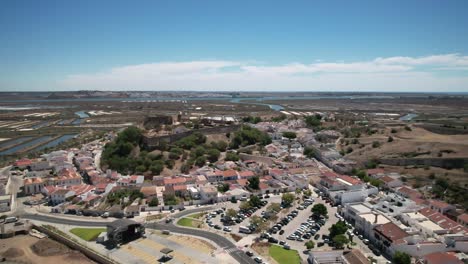 castillo medieval en castro marim, portugal