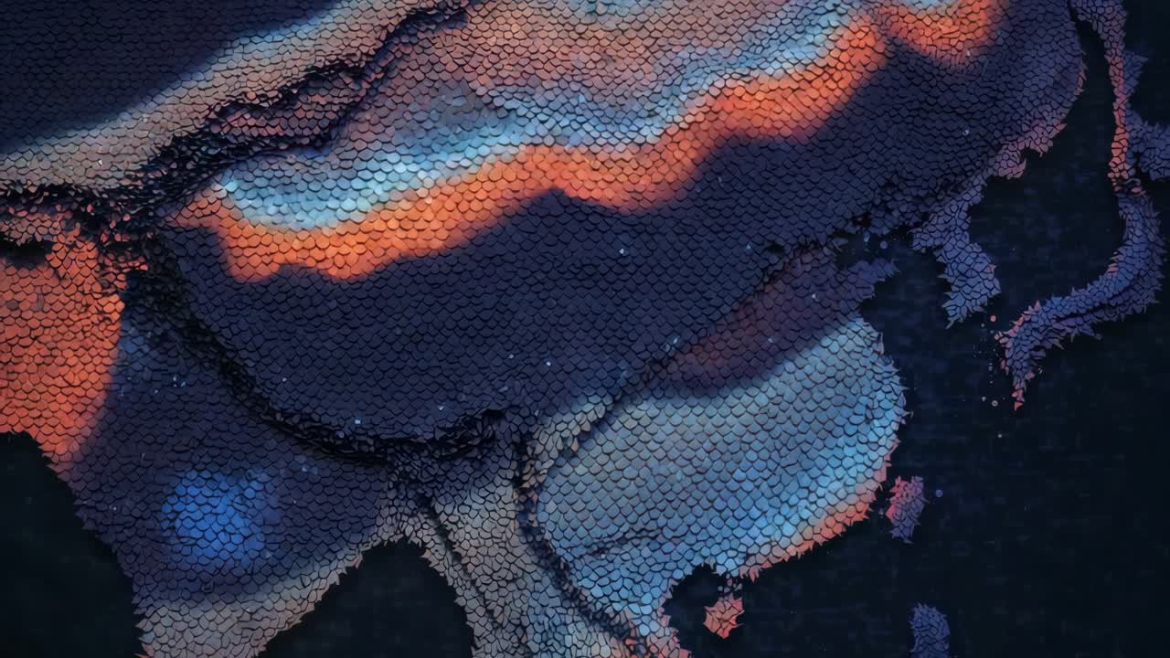 Abstract Scaled Pattern