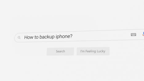 ¿cómo hacer una copia de seguridad de iphone en un navegador de internet?