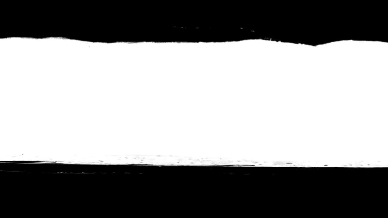 Abstract White Bar Wipe Transition Alpha Matte