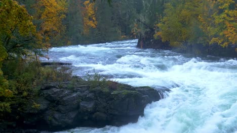 heavy flow on canadian river, great for rafting
