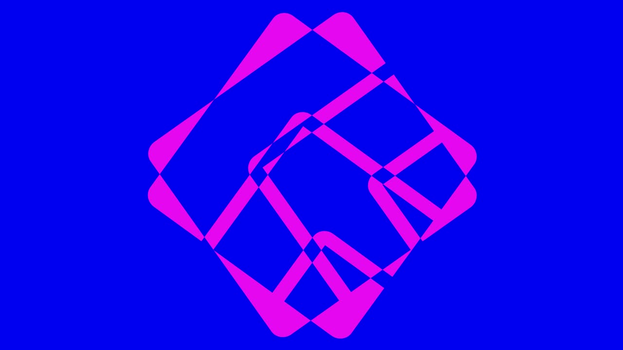 modelo de video 4k con efecto estroboscópico e hipnótico, en formato de video 16: 9.