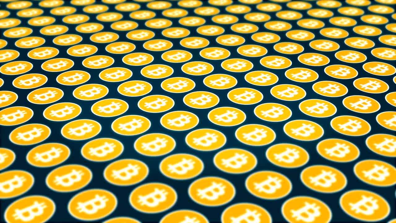 el fondo de las monedas de criptomoneda bitcoin