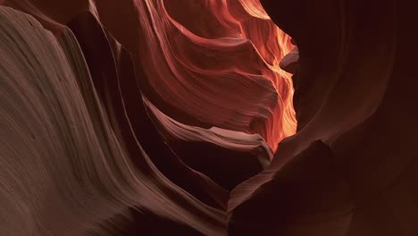 Inside-The-Textured-Walls-Of-Antelope-Canyon-Slot-In-Page,-Lechee,-Arizona