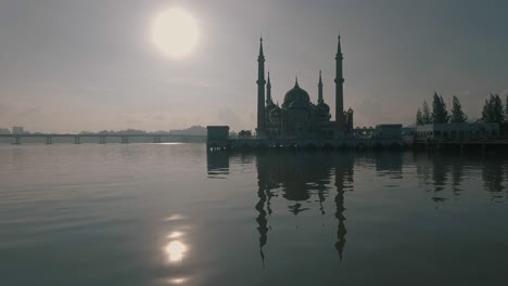 crystal mosque.