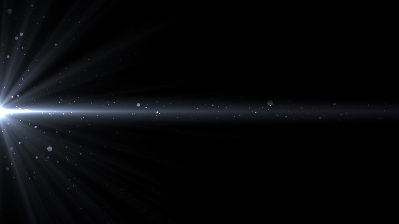 White particle in flare background for background