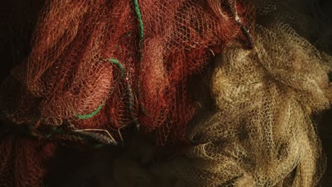 commercial fishing net waste, fishing plastic pollution