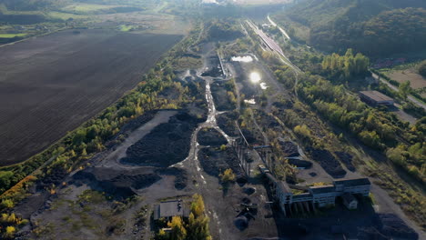 volando sobre la tierra industrial