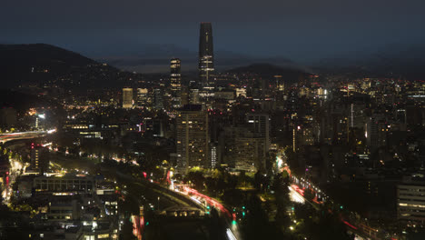 Winter-Morning-Santiago-de-Chile-Skyline-Providencia