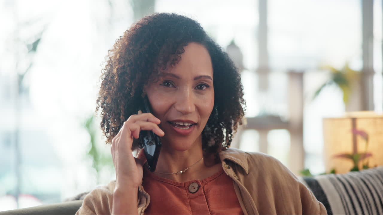 Woman Talking on Phone